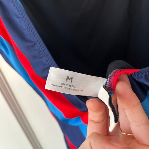 Solid & Striped Anne-Marie Southampton Striped Swimsuit - Picture 7 of 7